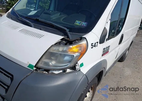 2017 Ram Promaster 1500 Low Roof 136 Wb from USA, damaged, VIN 3C6TRVAGOHE511875